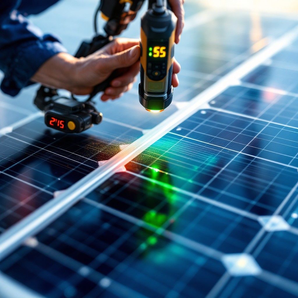 Solar Engineering Team at Work
